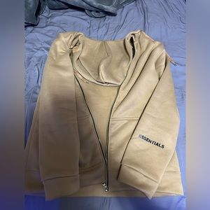 Essentials zip up hoodie